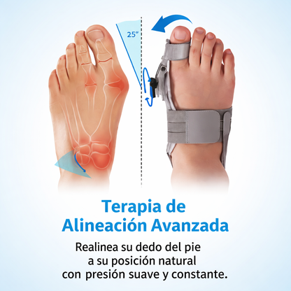 Férula Correctora de Juanetes - Realinea su dedo del pie a su posicion natural