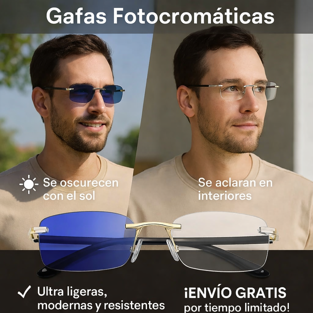 Gafas multifocales SAVENA + Funda de cuero GRATIS | OFERTA 2X1