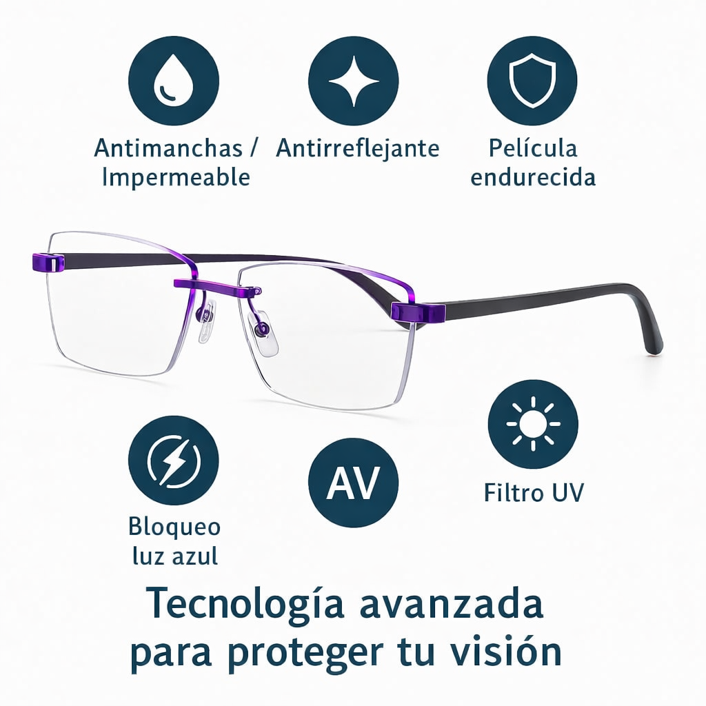 Gafas multifocales SAVENA + Funda de cuero GRATIS | OFERTA 2X1